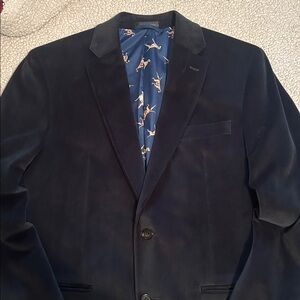 Lauren Ralph Lauren Green Velvet Blazer